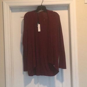 Express distressed cardigan